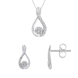 Goldenes Schmuckset mit Lab Grown Diamanten Naomi