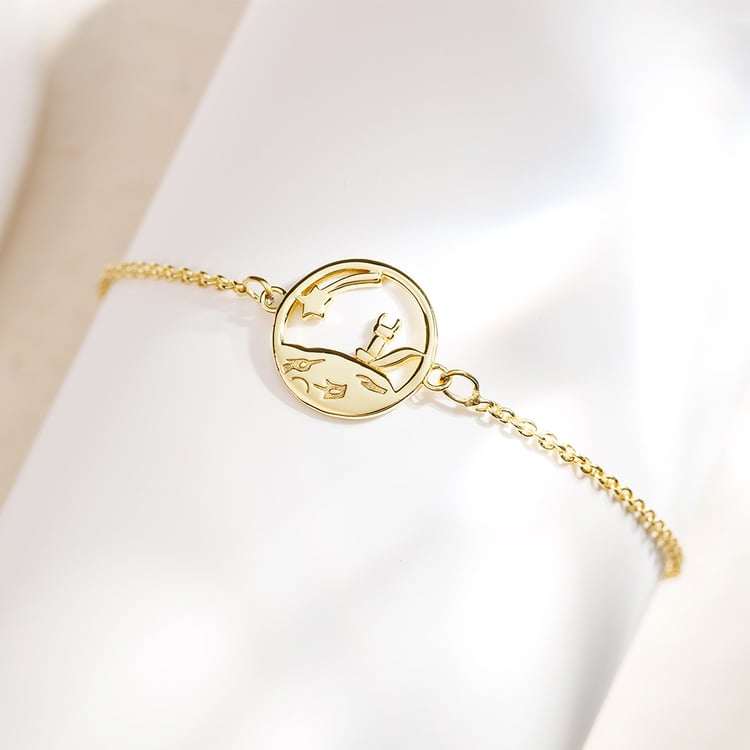 Armband mit einem geschnitzten Fuchs Der Kleine Prinz 157529