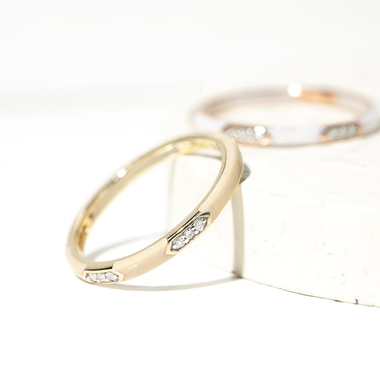 Keramikring mit Diamanten Nola 127595