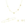 Silbernes Schmuck-Set mit Sternen Der kleine Prinz
