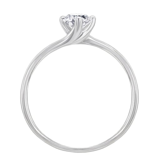Verlobungsring mit Moissanit Eleora