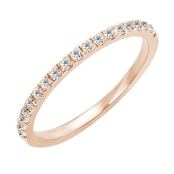 Goldener Eternity-Ring mit 1.50 mm Lab Grown Diamanten Otila