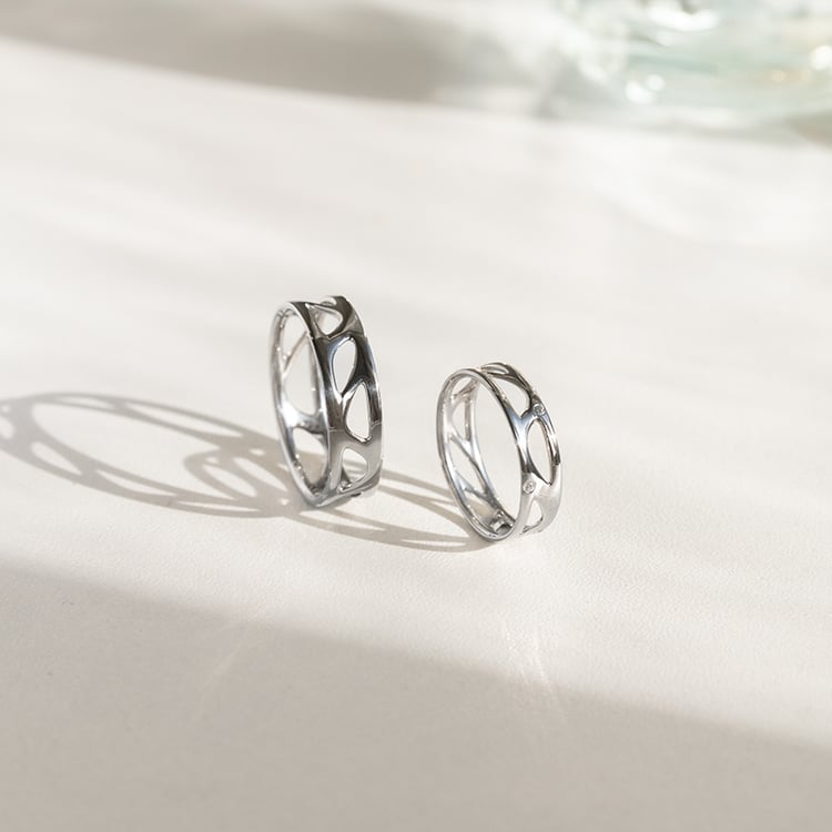 Unkonventioneller Eheringe Bionic 145409