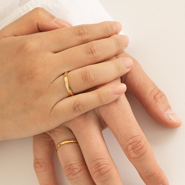 Eheringe aus Gold mit Diamanten Lavori 121802