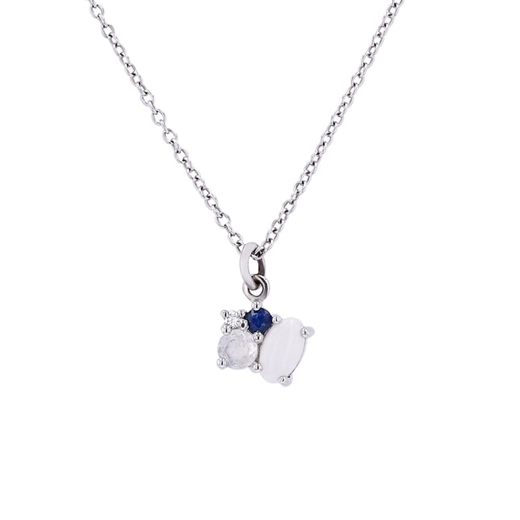 Einzigartige Cluster-Anhänger aus Gold Cosette