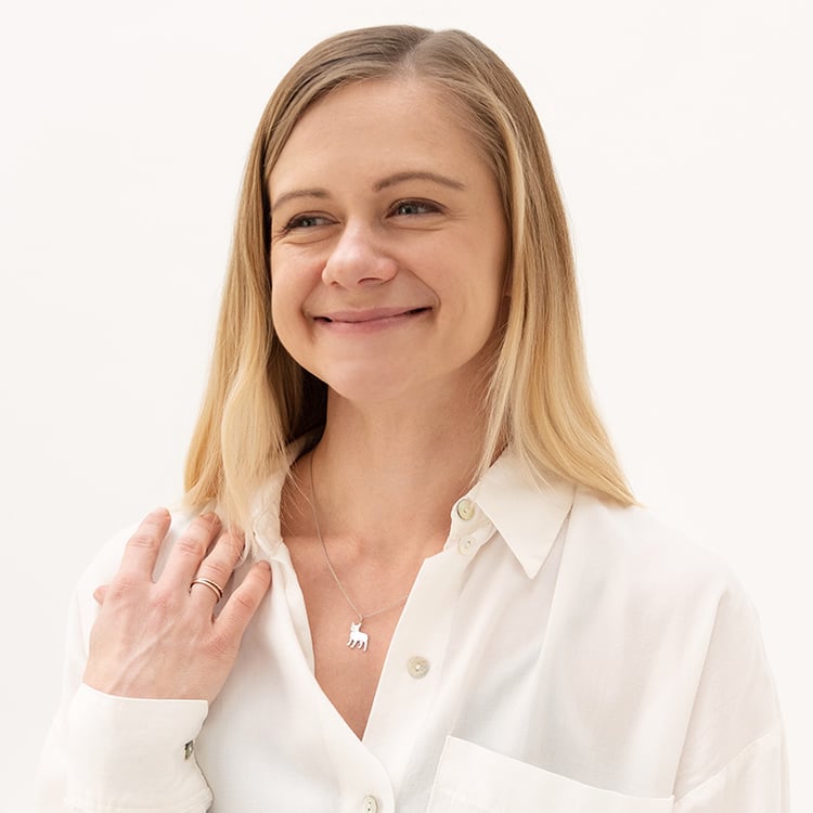 Anhänger in Form eines Hundes mit Gravur French Bulldog 98179