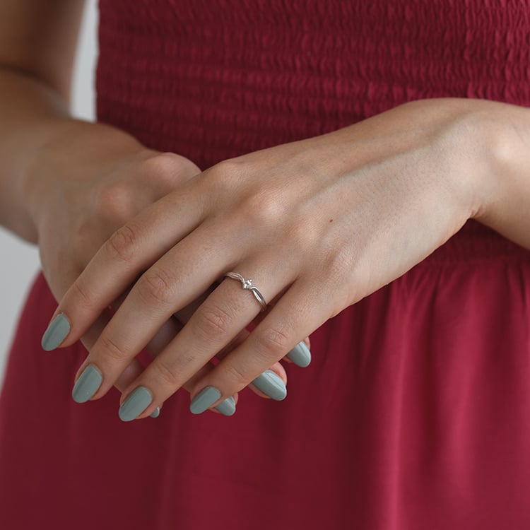 Verlobungsring mit Morganit Amrusha 70230