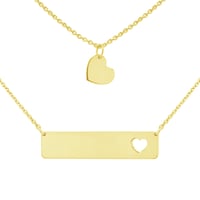 Silbernes Schmuckset für Zwei Bianca