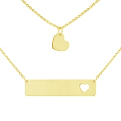 Silbernes Schmuckset für Zwei Bianca