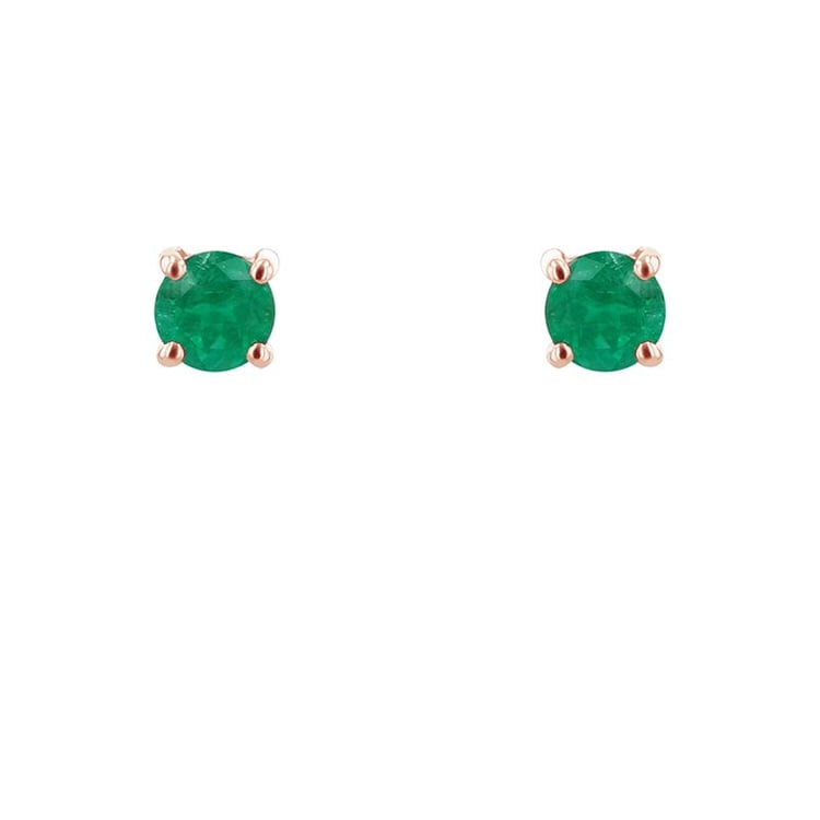 Ohrstecker mit Smaragden mit Auswahl der Größe Franci 118136