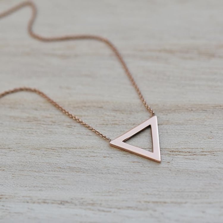 Silberkette mit einem Dreieck AirTriangel 103947