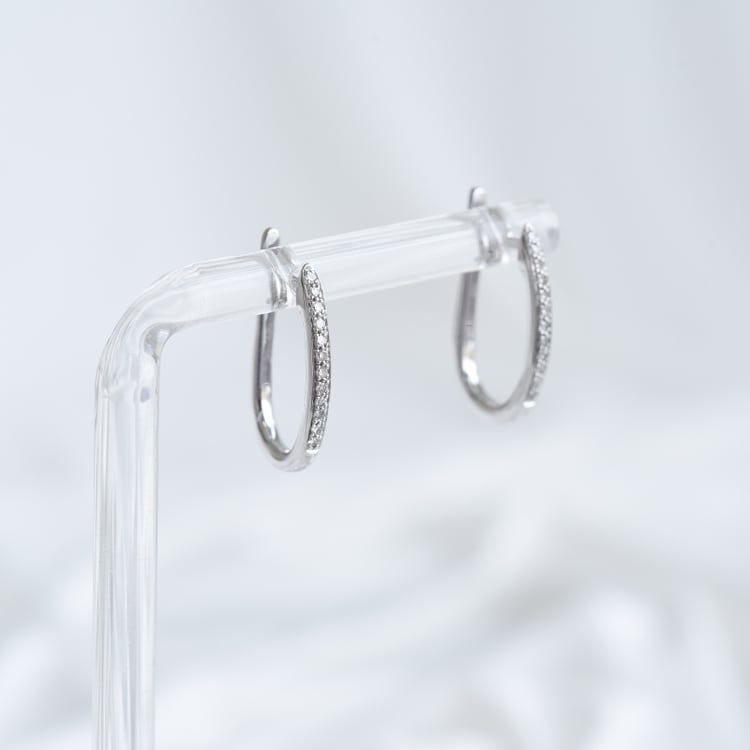 Elegante Ohrringe mit Diamanten Ayaz 85867