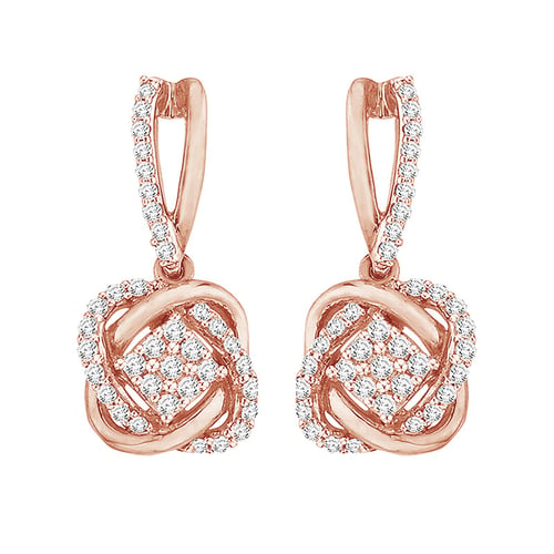 Goldenes geflochtenes Schmuckset mit Lab Grown Diamanten Emre