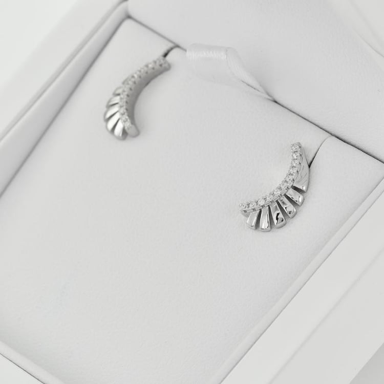 Ohrringe mit Zirkonia 35355