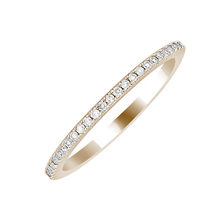 Eternity-Ring mit Lab Grown Diamanten aus Haselnussgold Oana
