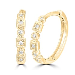 Elegante Diamantohrringe Yvon