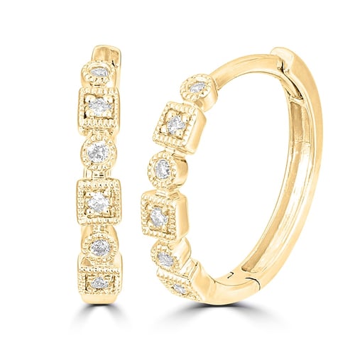 Elegante Diamantohrringe Yvon