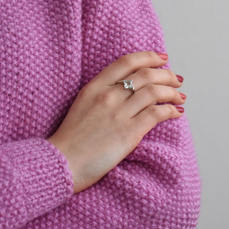 Silberring mit Prinzess-Amethyst Neola 75443