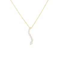 Elegante Anhänger mit glänzenden Diamanten Jessica