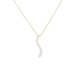 Elegante Anhänger mit glänzenden Diamanten Jessica