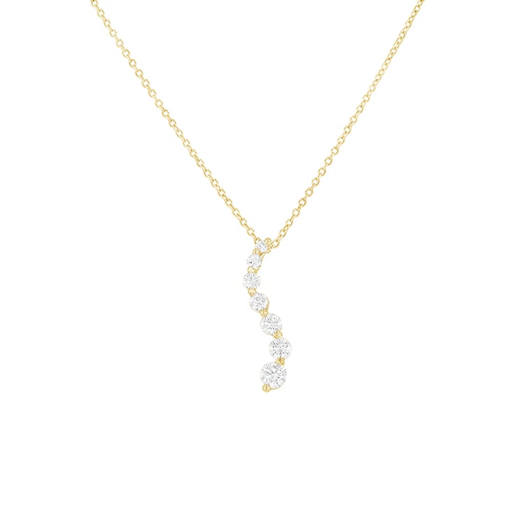 Elegante Anhänger mit glänzenden Diamanten Jessica 83088