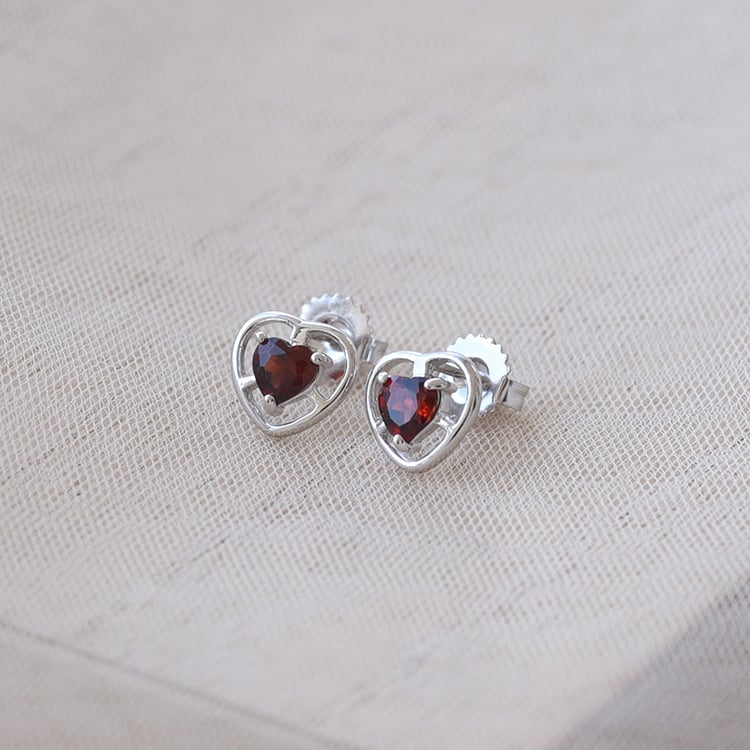 Silberne Ohrringe 67542