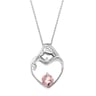 Anhänger Mutter und Kind mit Morganit und Diamant Ella