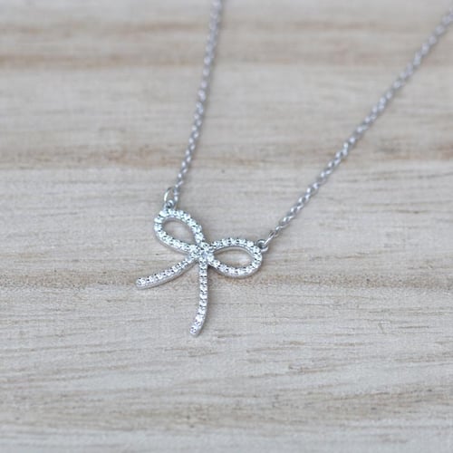 Schleife mit Diamanten Jonina