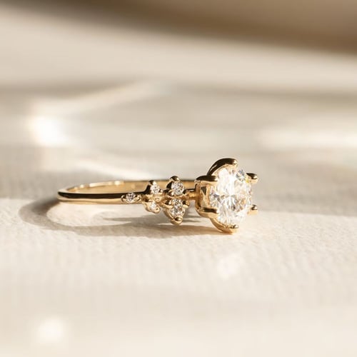 Verlobungsring mit 2ct IGI-zertifiziertem Lab Grown Diamanten Olha