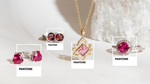 Es lebe Viva Magenta! Erwerben Sie Schmuck in der Farbe des Jahres