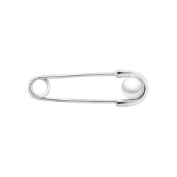 Elegante Brosche mit weißer Perle Ying