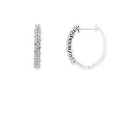 Runde Ohrringe mit Lab Grown Diamanten Nicholls