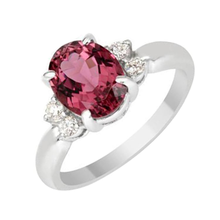 Ring mit Turmalin und Diamanten Celandia 83809