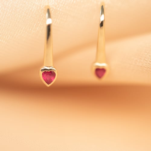 Schmuckset mit Rubinen Roshni