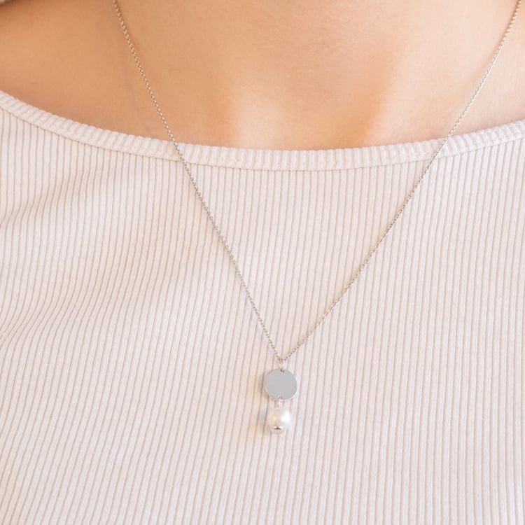 Perlenanhänger mit Gravur Hilda 100988