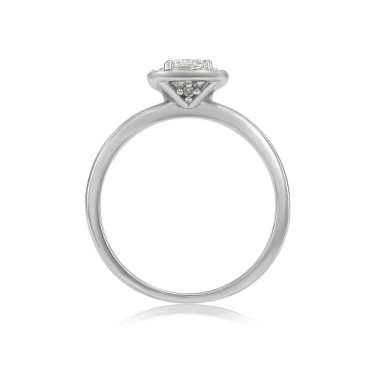 Verlobungsring aus Gold mit Prinzess-Diamanten Eleria 19741