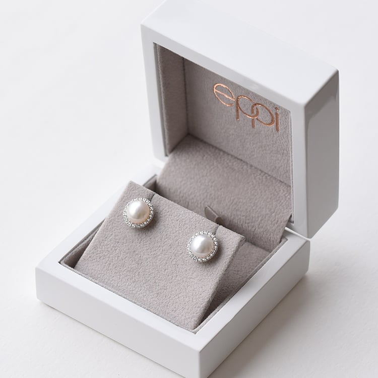 Ohrringe mit Perlen 74112