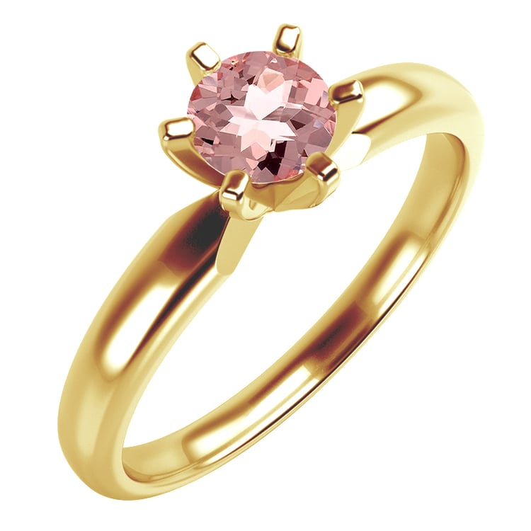 Romantischer Verlobungsring mit einem Morganiten Mala 93302