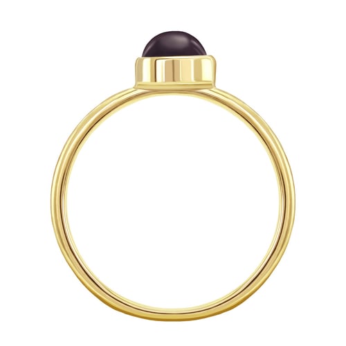 Goldring mit Sternsaphir Stowy