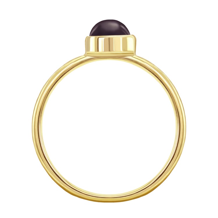 Goldring mit Sternsaphir Stowy 34134