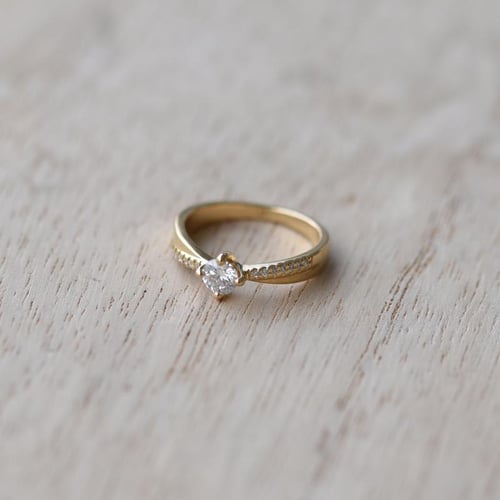 Verlobungsring mit Lab Grown Diamanten Sewyn