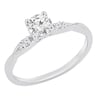 Verlobungsring mit Buchstaben und Lab Grown Diamanten Mileva