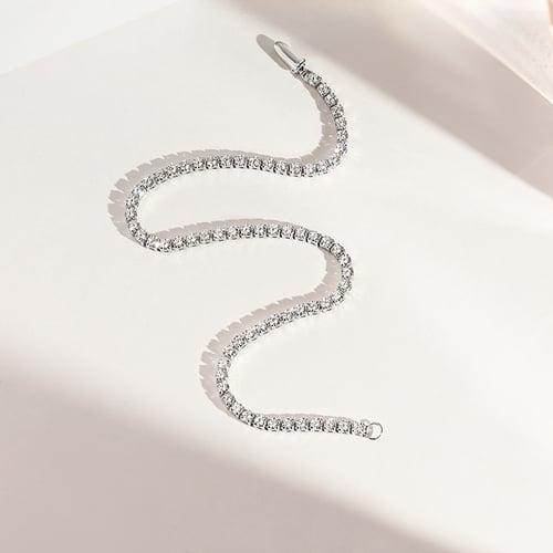 Goldenes Tennisarmband mit Lab Grown Diamanten Shimayra