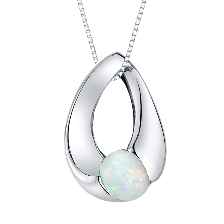Anhänger aus Silber mit Opal Gascon