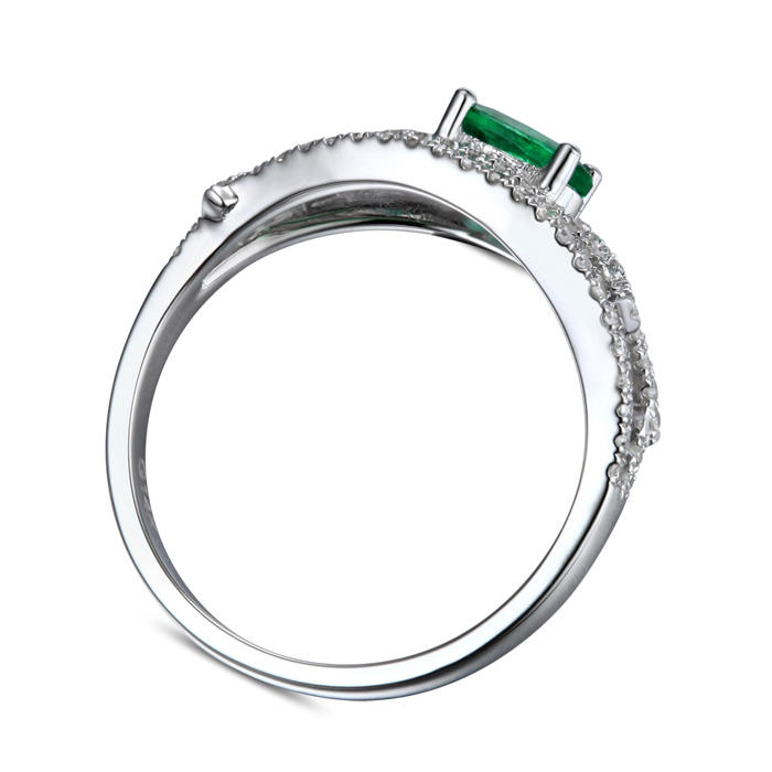 Goldring mit Diamanten 3629