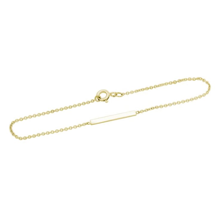 Minimalistisches Goldarmband Bar 25391