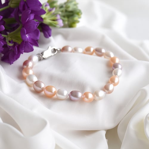 Armband mit farbigen Perlen Njeri