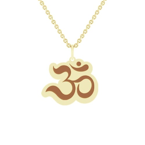 Yoga Anhänger mit dem Symbol Om