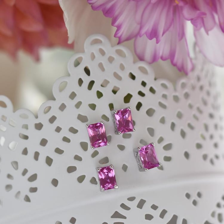 Silberne Ohrringe 22786