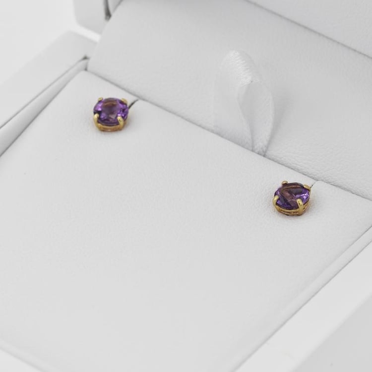 Ohrringe mit Amethysten 55327